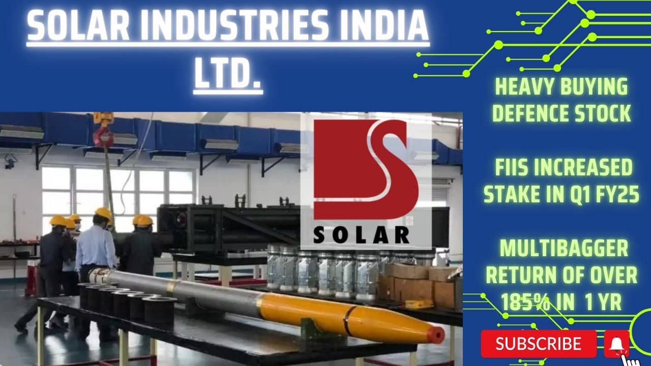 Solar Industries India Ltd Live Stock Price